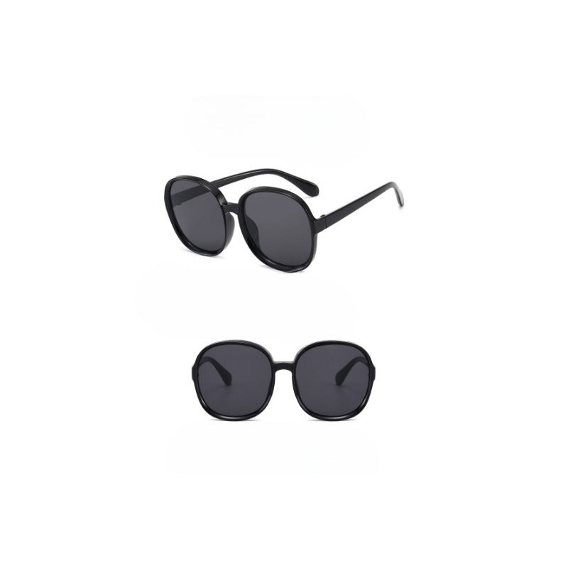 Wholesale Circular Large Frame PC Sunglasses